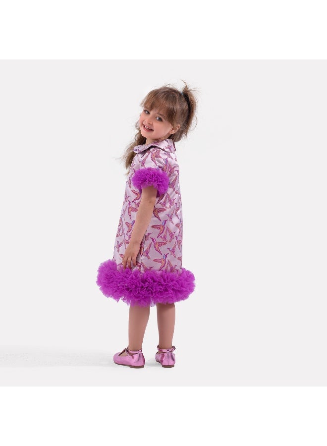 Obaha Lavender Bird Dress - Image 2